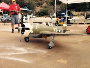 A Model aircraft is all ready for action