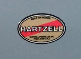 Peel and Stick Decal Hartzell Logo Version 2